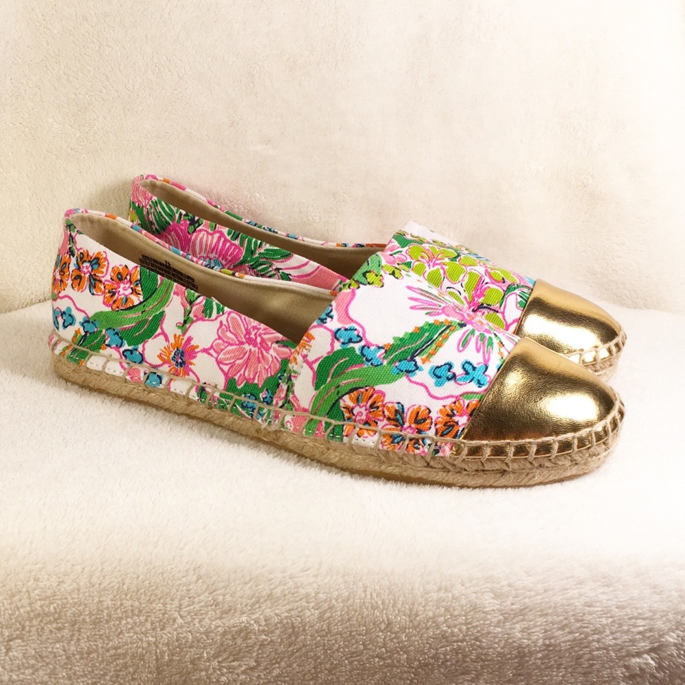 Lily Pulitzer for Target Espadrille Shoes Size 7.5